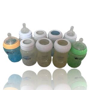 Avent Baby Bottles Set Bundle of 9